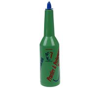 AuntYou Flair Barman Barman Bartending Practice Bar Pub Bouteille Wine Cocktail Shaker - Vert
