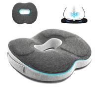 Auoketuo Coussin de Chaise Anti-escarres - Coussin orthopédique en Forme de Donut pour soulager efficacement Les hémorroïdes, la Prostate, la sciatique et Les maux de Dos, idéal pour Le Bureau, la