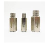 AUOQKQUT 1pc 1/8" BSP Male to Female Brass Pneumatic Check Valve Full Port One Way Non-Return Valve