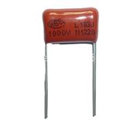 AUOQKQUT 50pcs CBB Capacitor 103 1000V 103J 1KV 0.01uF 10nF P15 CBB13 Metallized Polypropylene Film Capacitor