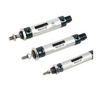 AUOQKQUT Air Cylinder Mal Pneumatic Cylinder Mal25x250 Series Single Lever Hole 16/20/25/32/40mm Stroke 50/75/100-400mm(Strokes 125mm,Bore 16mm) AUOQKQUT