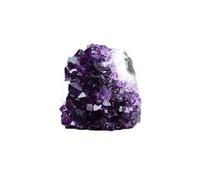 AUOQKQUT Crystal Uruguayan Amethyst Cluster Town Home Desktop Ornaments East China Sea,Purple,100~200g