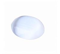 AUOQKQUT Moroccan Selenite Crystal Palm Stone Hand-Carved Cat’s Eye Effect for and Home Décor