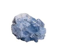 AUOQKQUT Stone Madagascar Lapis Lazuli Crystal Cluster Sky Blue geode (50-60g)