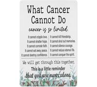 AUOQKQUT What Cannot Be Done Metal Tin Sign Inspirational Support Quote Gift Fighter Patient Sympathy Wall Decor Strength Courage Hope 8 X 12 in