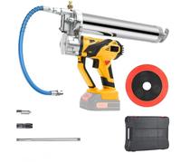 AUORUSI Pompe a Graisse Electrique pour Makita 18 V Batterie,12000 PSI Pompe a Graisse Electrique Haute efficacité,avec Un Tuyau de 50 cm,Pompe a Graisse 6 oz/Min(sans Batterie)