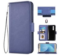 Auotu Cuir PU Coque Flip Bookstyle Magnétique Housse Étui Cover Case pour DOOGEE Blade 20/20 Turbo/Blade 10 Power Smartphone (Bleu)