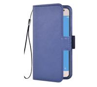 Auotu Cuir with Protection de la caméra PU Coque Flip Bookstyle Magnétique Housse Étui Cover Case pour Doogee S118 / DOOGEE S Cyber/S Cyber Pro Smartphone (Bleu)
