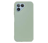 Auotu Soft TPU Silicium Etui Étui Housse Coque Silicone Silikon Cover Silicon Case pour Fairphone 5 Smartphone (Vert)