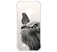 Auotu Soft TPU Silicium Etui with Protection de la caméra Étui Housse Coque Silicone Silikon Cover Silicon Case pour FOSSiBOT F105 Smartphone (Mode 12)