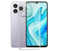 Auotu Soft TPU Silicium Etui with Protection de la caméra Étui Housse Coque Silicone Silikon Cover Silicon Case pour Cubot A40 Smartphone (Transparent)