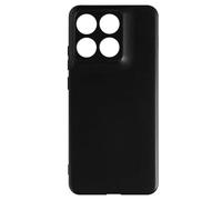 Auotu Soft TPU Silicium Etui with Protection de la caméra Étui Housse Coque Silicone Silikon Cover Silicon Case pour Motorola Moto G77 / G67 Smartphone (Noir)