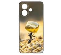 Auotu Soft TPU Silicium Etui with Protection de la caméra Étui Housse Coque Silicone Silikon Cover Silicon Case pour Vivo V60 Lite Smartphone (Mode 21)