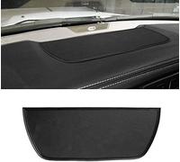 Auovo Tapis de Tableau de Bord pour Dodge Ram Pickup 1500 2500 3500 2011-2018 Accessoires d'intérieur de Voiture en Caoutchouc Souple (1 pièce) (Bordure Noire)