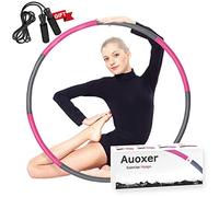 Auoxer Cerceau lesté d'exercice de Fitness, Perdre du Poids Rapidement par Une façon Amusante de s'entraîner, brûler Les Graisses, modèle de Vie Sportive, Amovible et Taille réglable