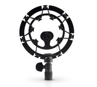 Auphonix Système Anti-Choc (Noir) SM-1BBL pour Microphone Blue Yeti - Aluminium