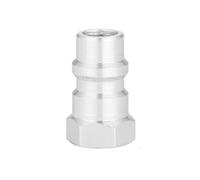 Aupoko Adaptateur commutateur R12 R22 R502 vers R134A Conversion rapide rapide 1/4 SAE et filetage 8v1 (argent)