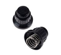Aupoko Lot de 2 Bouchons d'allumage à Bouton Poussoir pour Batterie AA