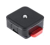 Aupoko Lot de 2 Pinces Rotule Support Appareil Photo CL-01, Compatible avec Arca Swiss, Plaque à Dégagement Rapide pour Appareil Photo, Trépied