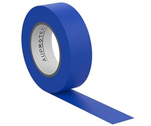 AUPROTEC 1 rouleau VDE Ruban Isolant Électrique Bande Isolatrice PVC 15mm x 10 DIN EN 60454-3-1 couleur: bleu,