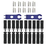 AUPROTEC 10 Paire Connecteur Solaire PV Câble 2,5 -6mm ² Prise Set