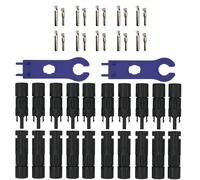 AUPROTEC 10 Paire Connecteur Solaire PV Câble 2,5 -6mm ² Prise Set