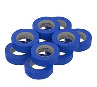 AUPROTEC 10 rouleaux VDE Ruban Isolant Électrique Bande Isolatrice PVC 15mm x 10 DIN EN 60454-3-1 couleur: bleu