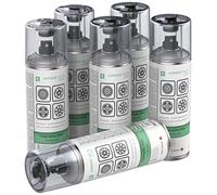 AUPROTEC Auprorim Solid Lot de 6 bombes de peinture en spray pour jantes de voiture Argenté 6 x 400 ml