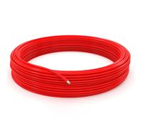 AUPROTEC Câble Solaire 100M 6Mm² Câble PV Conduite Solaire Photovoltaïque Rouge