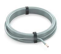 AUPROTEC Câble unipolaire 0,35 mm² FLRY-B Fil Électrique en Anneau: 5m, Gris