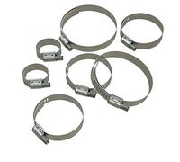 AUPROTEC Collier de Serrage à vis BREEZE en acier inoxydable V2A W4 DIN 3017 choix: 20-32 mm, 2 pièces