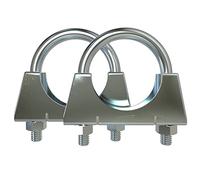 AUPROTEC Collier d'échappement M8 Ø 38-80 mm Colliers de serrage choix : (10 pièces M8 diamètre Ø 60 mm)