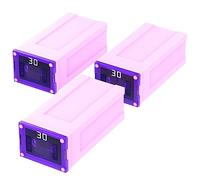 AUPROTEC Fusible bloc femelle JCASE OTO J Japan 20-60A, choix: 30A ampères, rose, 3 pièces