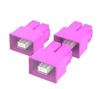 AUPROTEC Fusible bloc femelle PAL AS, OTO AS Japon 20-60 A, choix: 30A ampères, rose, 3 pièces