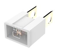 AUPROTEC Fusible bloc mâle PAL B, OTO BT Japon 30-140 A, choix: 120A ampères, blanc, 1 pièce