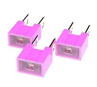 AUPROTEC Fusible bloc mâle PAL B, OTO BT Japon 30-140 A, choix: 30A ampères, rose, 3 pièces