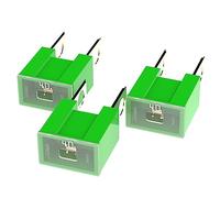 AUPROTEC Fusible bloc mâle PAL B, OTO BT Japon 30-140 A, choix: 40A ampères, vert, 3 pièces