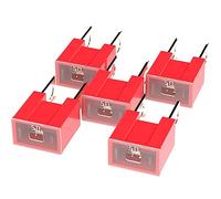 AUPROTEC Fusible bloc mâle PAL B, OTO BT Japon 30-140 A, choix: 50A ampères, rouge, 5 pièces