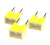 AUPROTEC Fusible bloc mâle PAL B, OTO BT Japon 30-140 A, choix: 60A ampères, jaune, 3 pièces