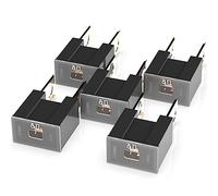 AUPROTEC Fusible bloc mâle PAL B, OTO BT Japon 30-140 A, choix: 80A ampères, noir, 5 pièces