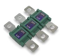 AUPROTEC Fusible Mega à courant élévé/verrouillage à vis 80-500A choix : 125A ampères, vert, 3 pièces
