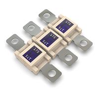 AUPROTEC Fusible Mega à courant élévé/verrouillage à vis 80-500A choix : 175A ampères, blanc, 3 pièces