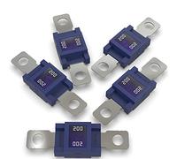 AUPROTEC Fusible Mega à courant élévé/verrouillage à vis 80-500A choix : 200A ampères, bleu, 5 pièces