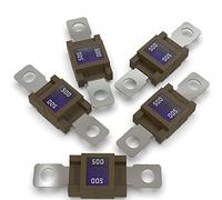 AUPROTEC Fusible Mega à courant élévé/verrouillage à vis 80-500A choix : 500A ampères, marron, 5 pièces