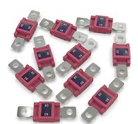 AUPROTEC Fusible Mega à courant élévé/verrouillage à vis 80-500A choix : 80A ampères, rouge, 10 pièces