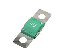 AUPROTEC Fusible Midi à courant élévé/verrouillage à vis 40-100A, choix : 40A ampères, vert, 1 pièce