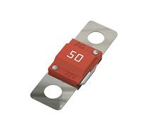 AUPROTEC Fusible Midi à courant élévé/verrouillage à vis 40-100A, choix : 50A ampères, rouge, 5 pièces