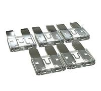 AUPROTEC Fusibles à lames Mini 2A - 30A fusible enfichable d'automobile choix: 2A ampère gris, 5 pièces