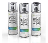 AUPROTEC Lot de 3 sprays de peinture Aupropaint Gloss - Transparent brillant - Pour voiture - 3 x 400 ml
