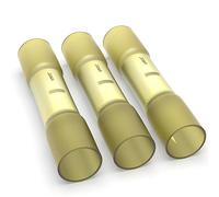 AUPROTEC Lot de 5 à 100 connecteurs thermorétractables jaunes 4,0-6,0 mm² au choix : 50 pièces